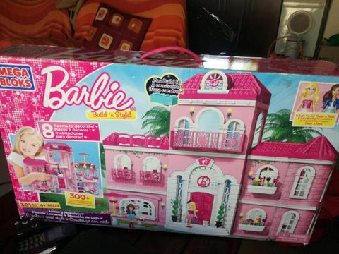 Barbie mega bloks dollhouse