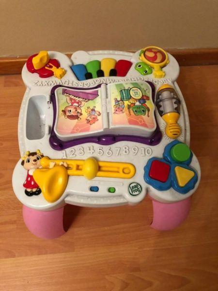 Leap Frog Learning Table
