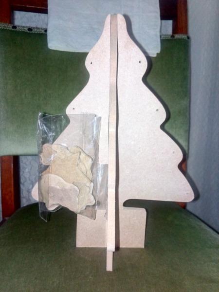 Wooden Christmas tree kit