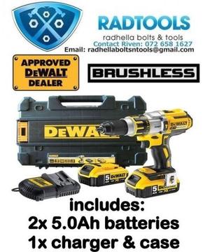 DEWALT DCD996P2-ZA BRUSHLESS IMPACT DRILL KIT