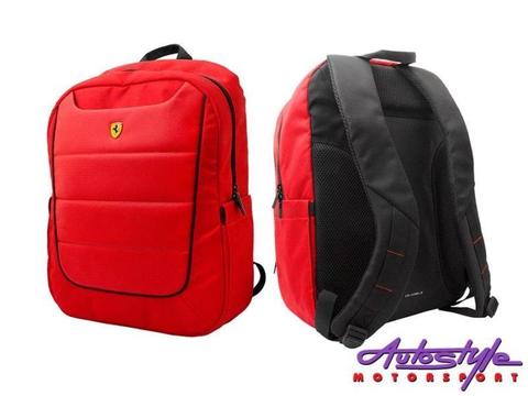 Ferrari Scuderia Rucksack Backpack Ferrari backpack is the stylish Ferrari rucksack that not only l