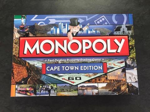 Monopoly Boardgame Cape Town edition