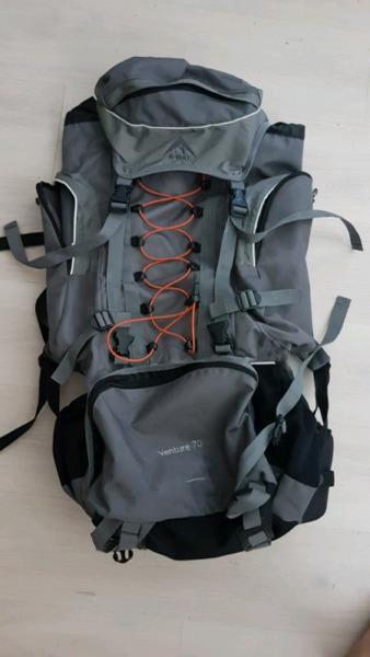 K-way Venture 70L hiking backpack