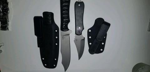 2x custom made Xavier Knox blades