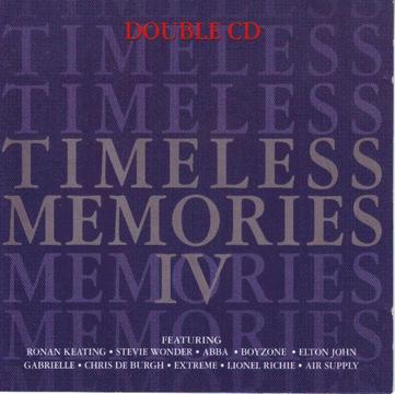 Timeless Memories IV (doubleCD) R120 negotiable