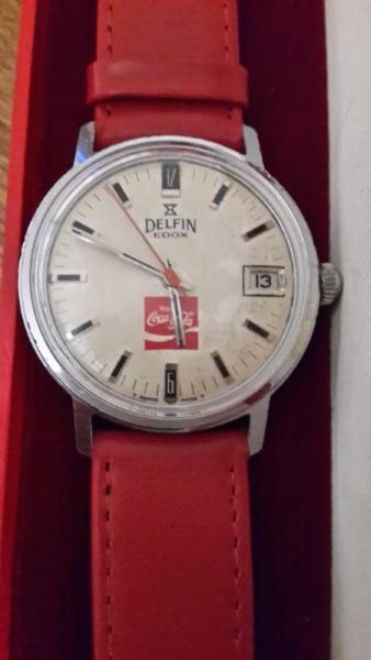 Vintage Delfin Edox Men's Mechanical Watch