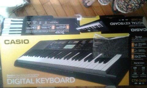 CASIO KEYBOARD CTK 2400 - NEW UNBOXED this is a limited edition