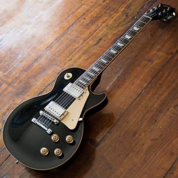 2000 Gibson Les Paul Standard Ebony Black Electric Guitar
