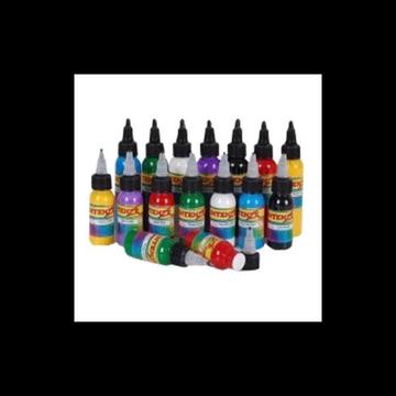 New Tattoo Colour ink Set of 14 Colors- Tattoo Ink
