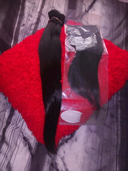 18' Inches Peruvian Weave + Closure