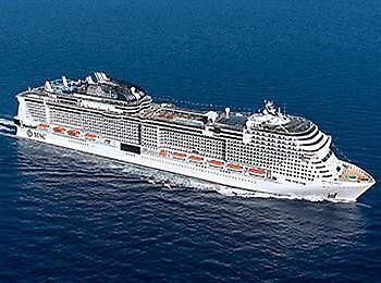 5 day MSC Musica Cruise for 4