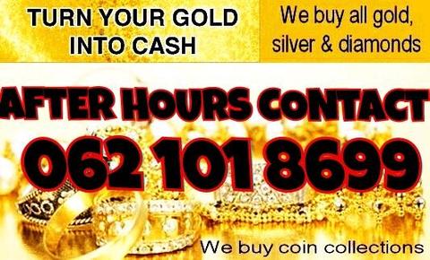 Turn your gold and diamonds into cash