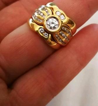 Diamond ring Not neg. Absolute give away price