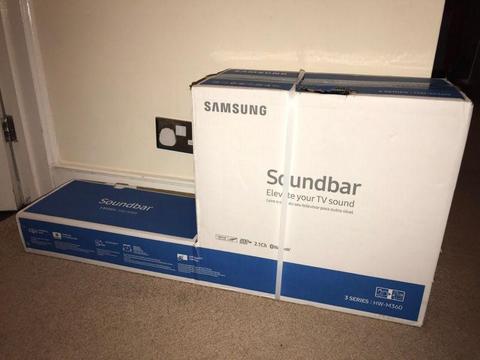 SAMSUNG Wireless Soundbar and Sub Brand New