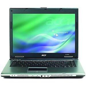 Laptop Acer Travelmate with WiFi Signal Up Technology