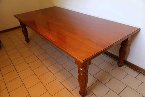 25yr old solid Rosewood dining table