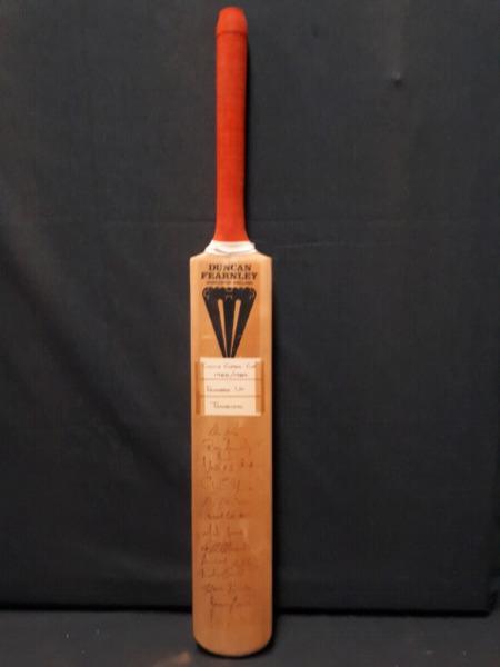 Signed cricket bat for sale