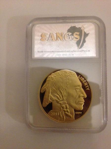 2011 SANGS graded Liberty Coin