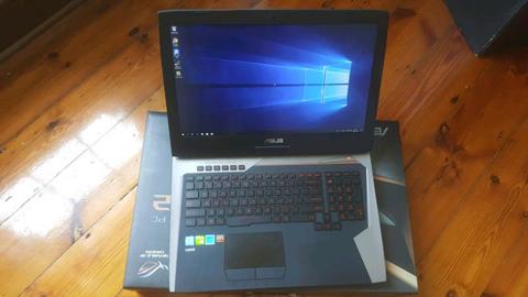 Asus G752V i7 6820HK, 32Gb Ram, 8Gb GTX 1070 BARGAIN