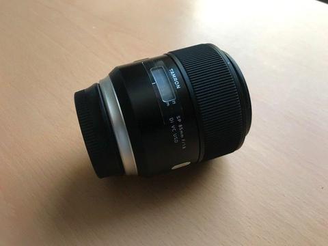 Tamron 85mm f/1.8 Lens (Canon) R9,000 Negotiable