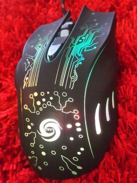 3200DPI LED Optical 6Button USB Wired Gaming Mouse