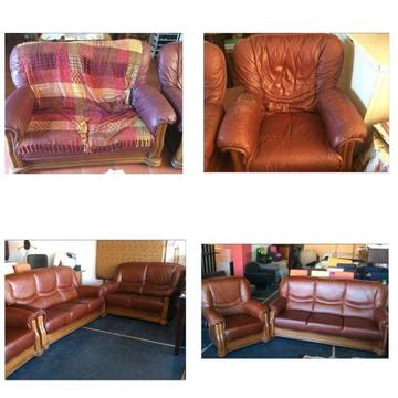 Re-upholstery -repairs, foaming and recovering