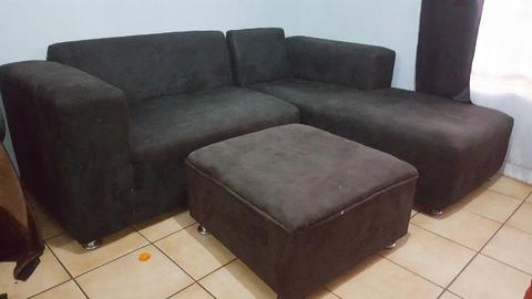 Black Couch with table to give away