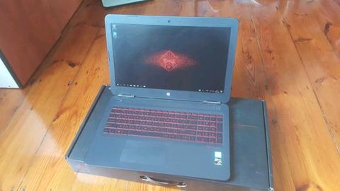 HP Omen, i5 7300HQ, 12Gb Ram, GTX 1050 4Gb, 128Gb SSD, 1Tb Hdd, Backlit KB