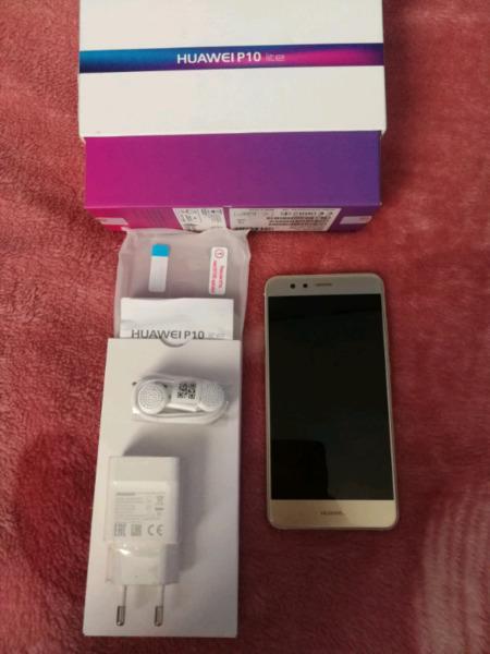 Huawei P10 lite gold new condition