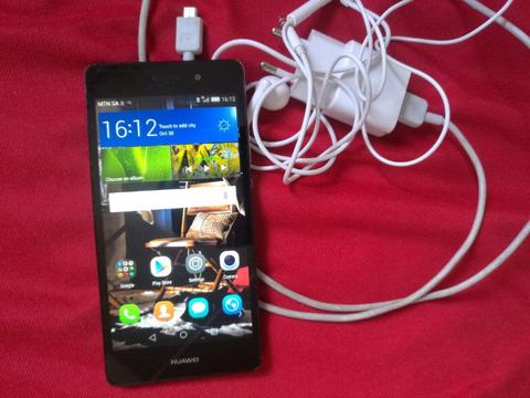 Huawei P8lite with screen protector and accessories in good condition R1500