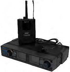 Hybrid U-SV MK3 Lapel UHF Single Microphone, 15 Variable Frequencies