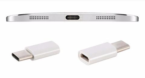 NEW USB C Adapters White Standard Micro USB Socket to USB 3.0 C Plug Converters