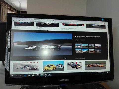 Samsung SyncMaster 2333SW LCD monitor.23 inch bargain at R1200