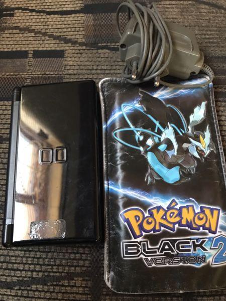 Nintendo DSLite black with accessories