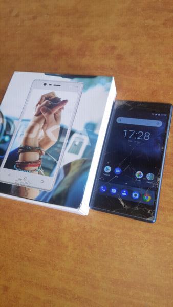 Nokia 3 with Box and all accessories