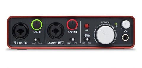 Focusrite SCARLETT 2i2 GENERATION 2 -2in/2out USB Recording Interface BRAND NEW Limited time special