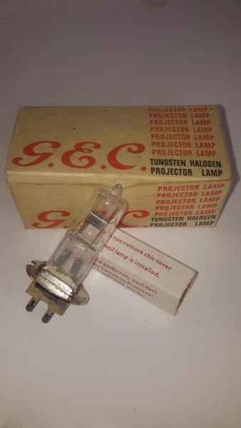 UNUSED Vintage Projection Lamps and Globes - GEC A1 Film Camera Projector Bulbs