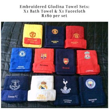 Embroidered Glodina Towel Sets