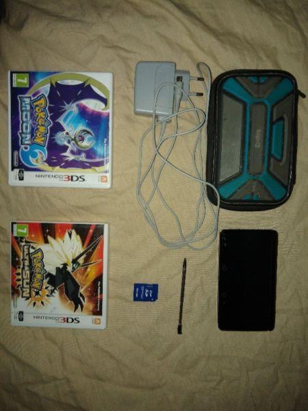 Nintendo 3DS and 2 games