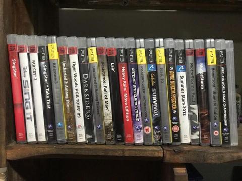 PLAYSTATION 3 GAMES - VARIETY OF GAMES TO CHOOSE FROM - R100 PER GAME