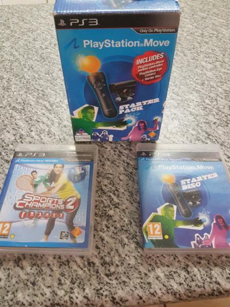 PS3 Move Set for sale