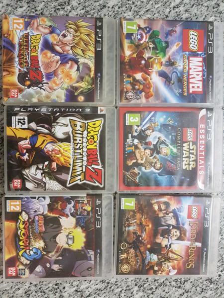 PS3 games for sale R150 each