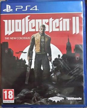 Wolfenstein The New Colossus ps4 for sale or trade