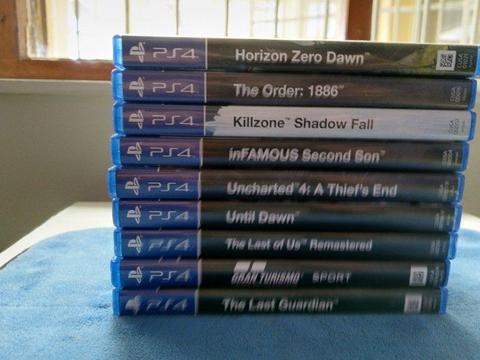 PS 4 Exclusives For sale