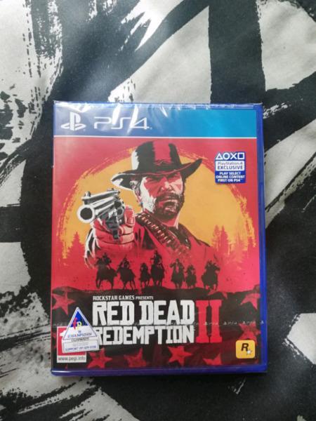 PS4 Red Dead Redemption 2 for sale
