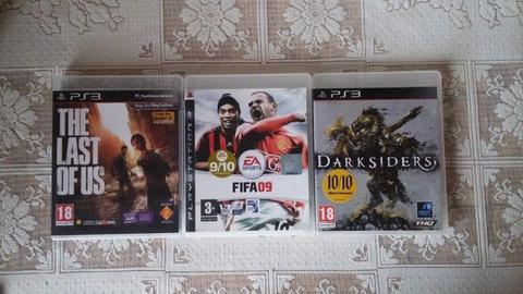 Excellent condition PS3 games