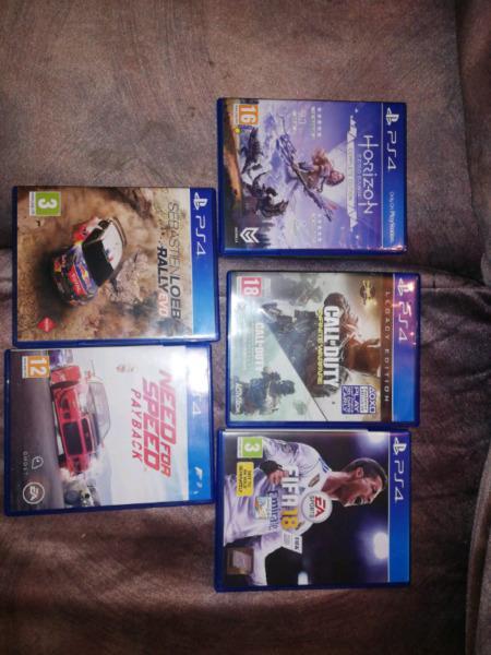 Ps4 games for sale 300 each