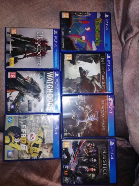Ps4 games 250each