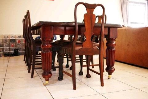 10 Seater Vintage French Table