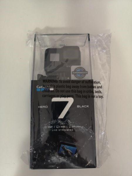 New] GoPro HERO 7 Black Edition 4K Action Camera Waterproof